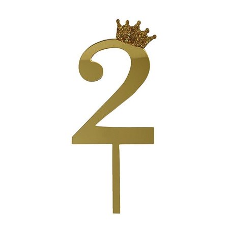 Топпер "цифра 2"