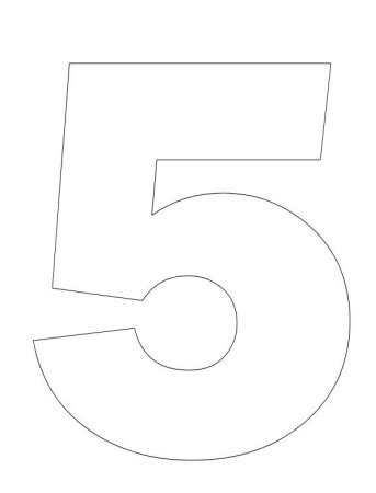 Трафарет 5 для торта