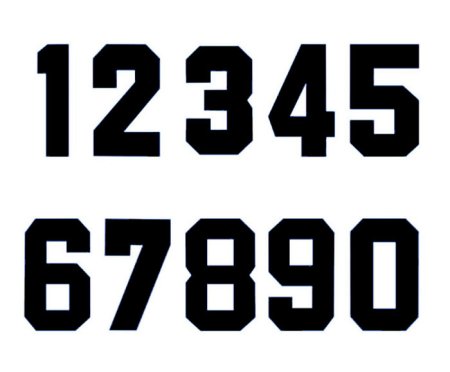 Шрифты цифр