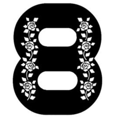 Трафарет 8