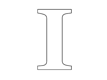 Римские цифры трафарет для вырезания из бумаги