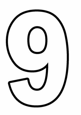 Макет цифры 5