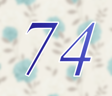 Цифра 74