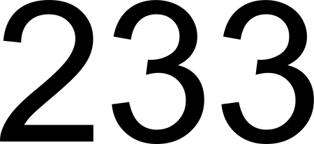 Цифра 232