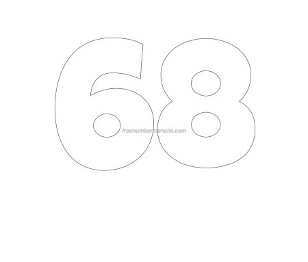 Цифра 67 картинка