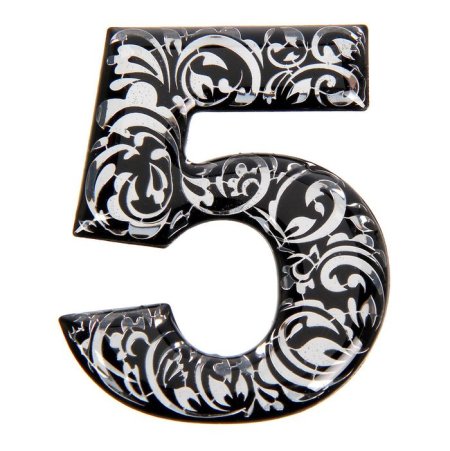 Цифра 6 на весь лист а4