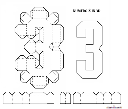 Развертка букв