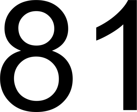 Число 81