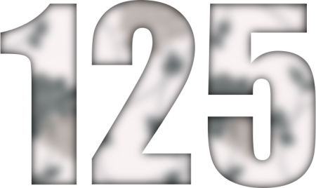 125 Лет цифры