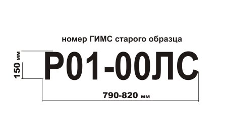 Трафарет "цифры"