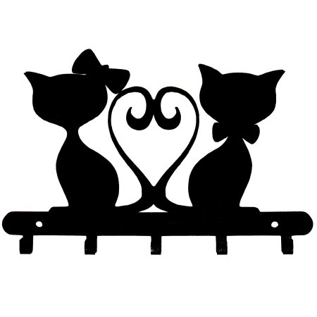Трафареты котов для декора