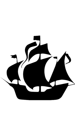 Силуэт корабля