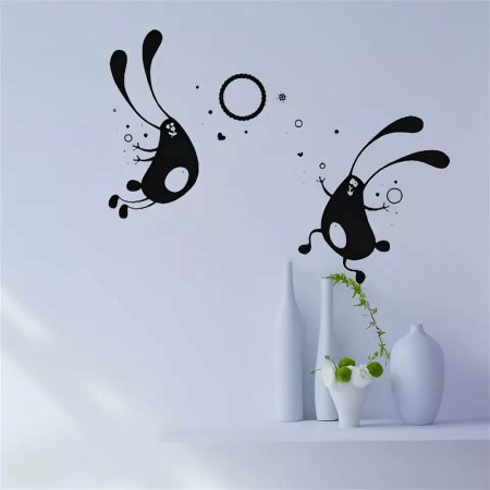 Необычные наклейки на стену