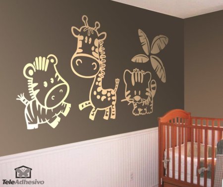 Трафареты для декора детской комнаты (49 фото)