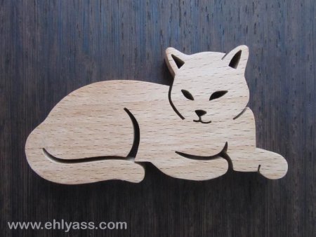 Кошка из фанеры