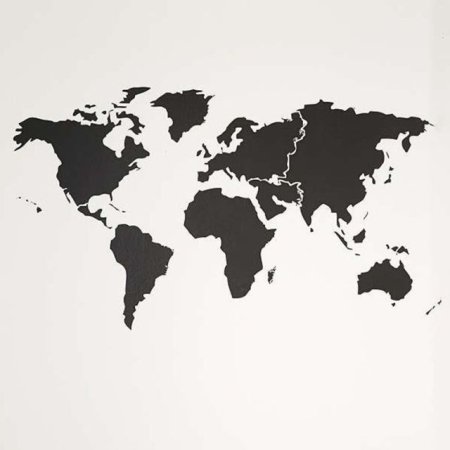 Карта мира на стену