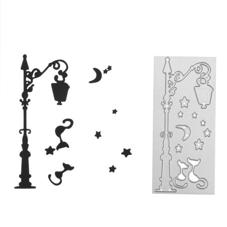 Фонарь трафарет