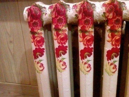 Декор батареи отопления своими руками
