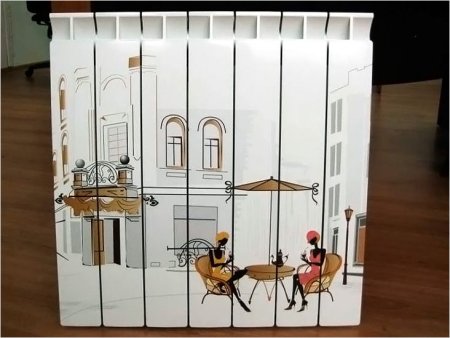 Декор батареи в детской