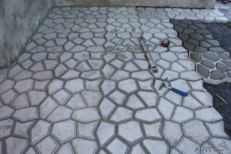 Тротуарная плитка из цемента