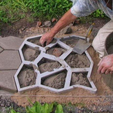 Форма "Садовая дорожка" 550х550х55
