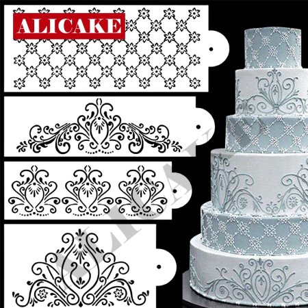 Кружева на торт