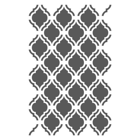 Марокканский орнамент трафарет