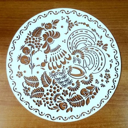 Узоры для росписи тарелок