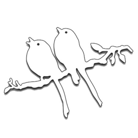 Новогодние украшения на окна птички