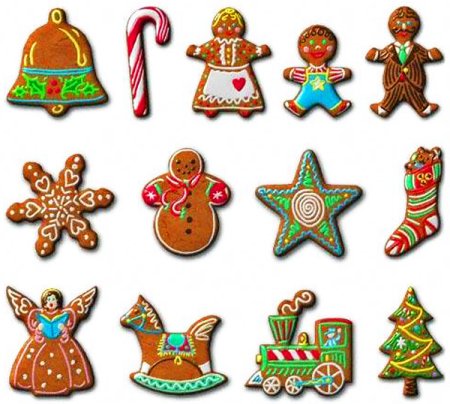 Фигурки для печенья новогодние