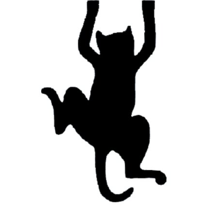 Трафареты кошек для декора