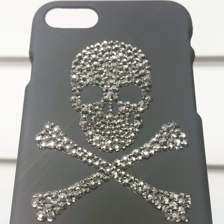Чехол с крупными стразами