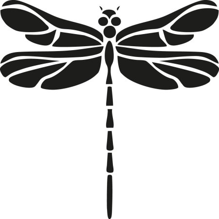 Трафареты для декора Стрекоза