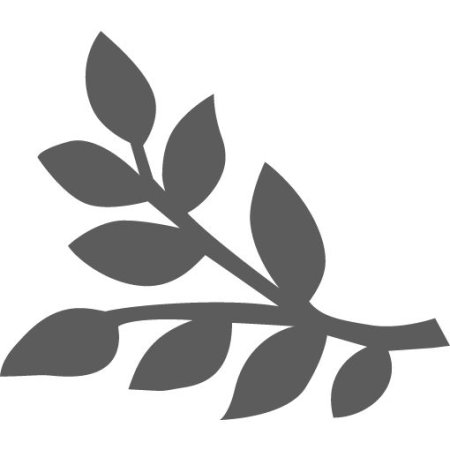 Ветка трафарет для вырезания