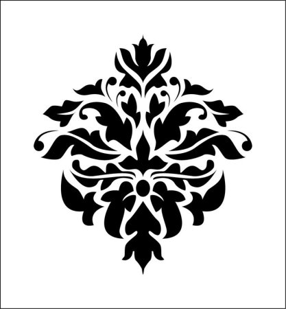 Трафарет виниловый "Дамаск 1" stmdecor