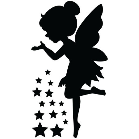 Фея трафарет для вырезания
