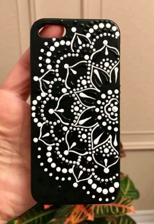 Украсить чехол для телефона