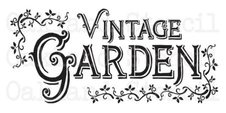 Надписи для декупажа Garden