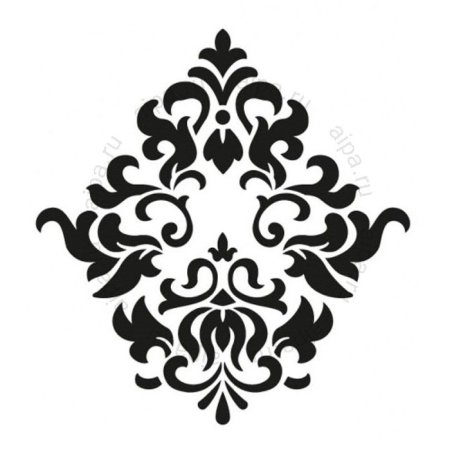 Вензеля трафареты для стен