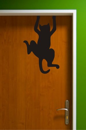 Трафарет на дверь