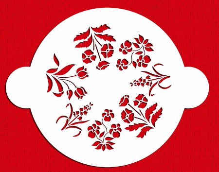 Трафарет для торта