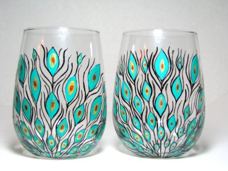 Роспись контуром по стеклу