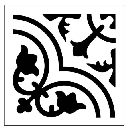 Трафареты для декора плитки