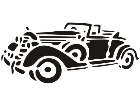 Трафарет "машины"