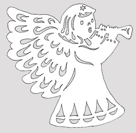 Ангелочки украшения на окна