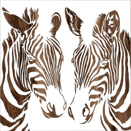 Графическое изображение зебры