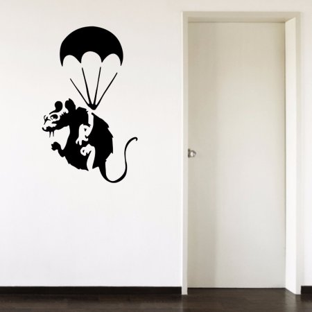 Граффити мышь Banksy