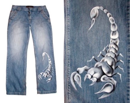 Трафареты для джинсовой ткани