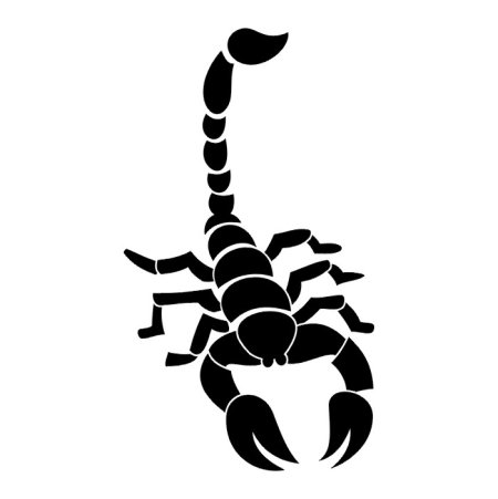 Наклейка Скорпион