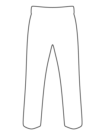 Штаны контур